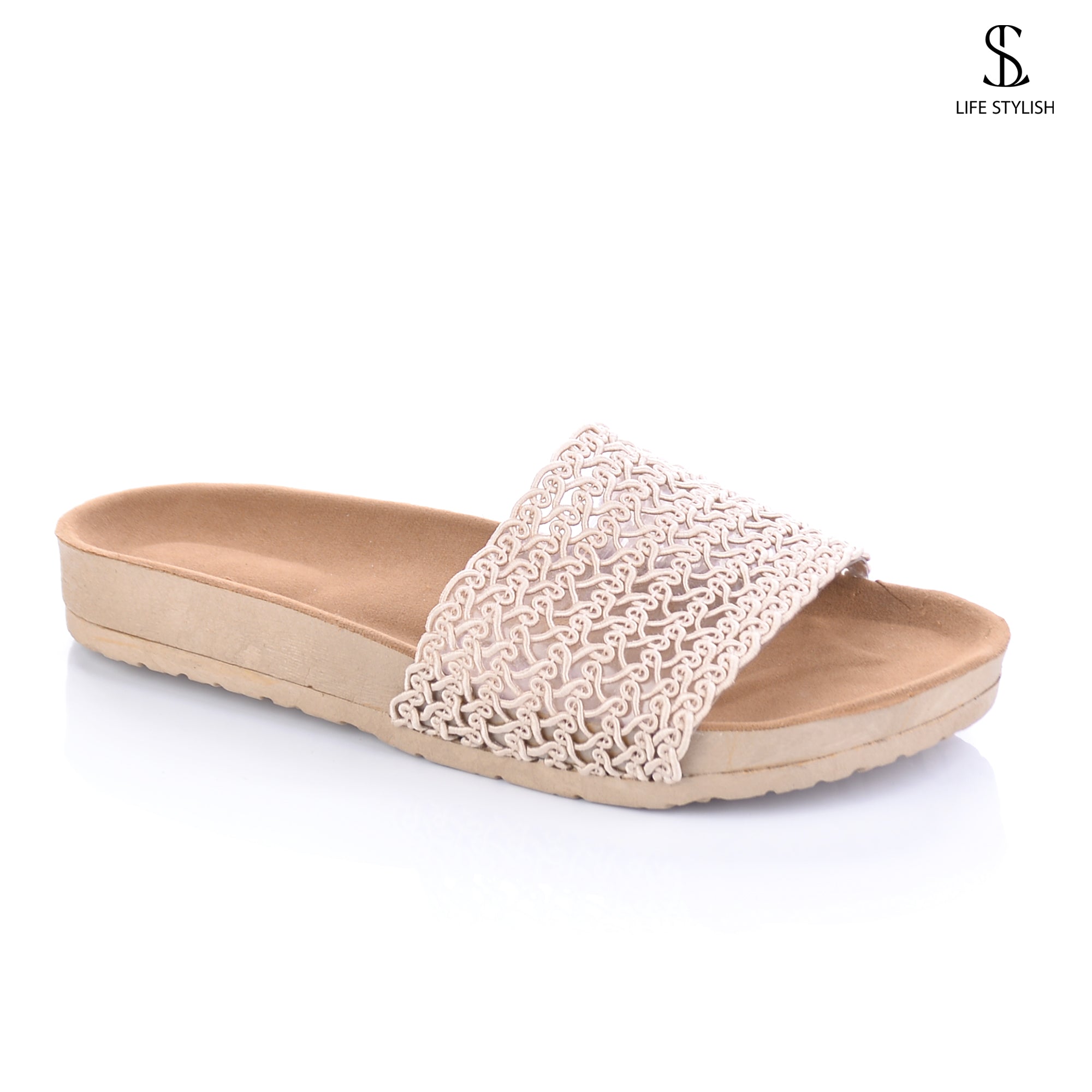 fabric Flat Slipper SL-102 - Life Stylish slippers