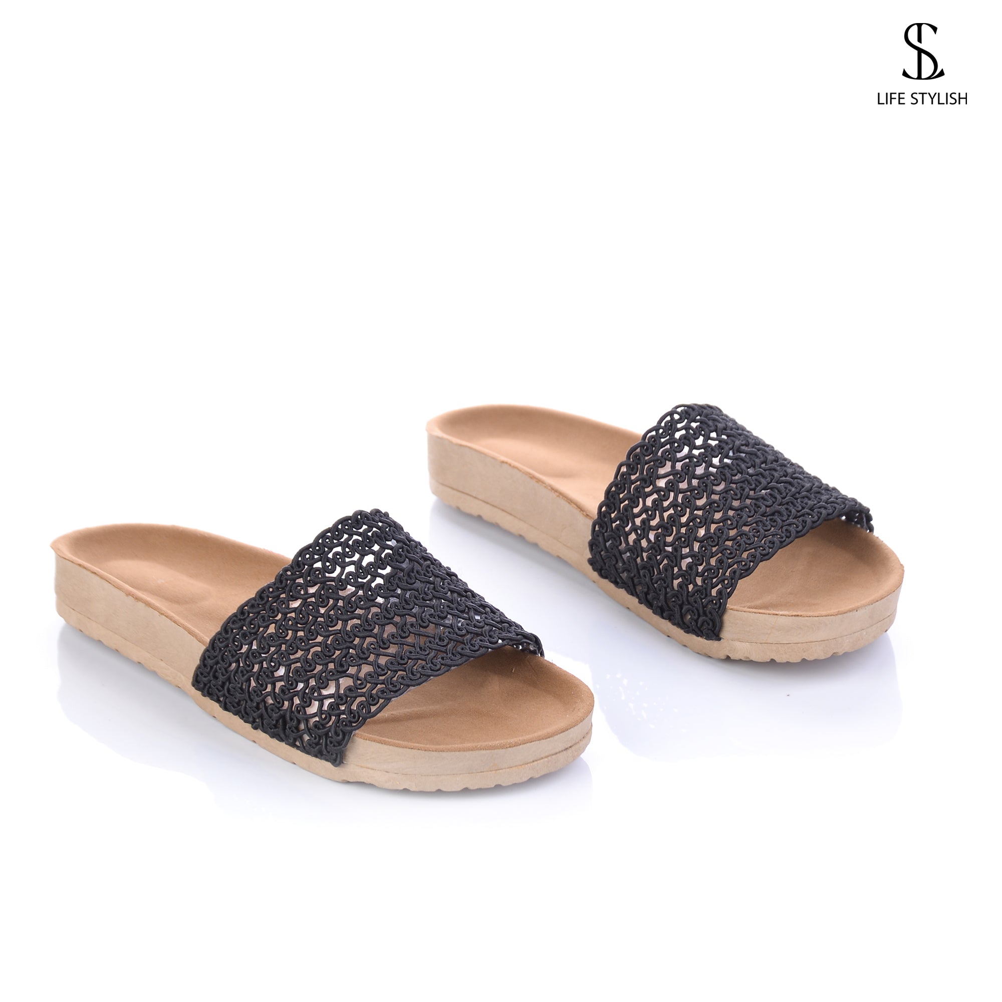 fabric Flat Slipper SL-102 - Life Stylish slippers