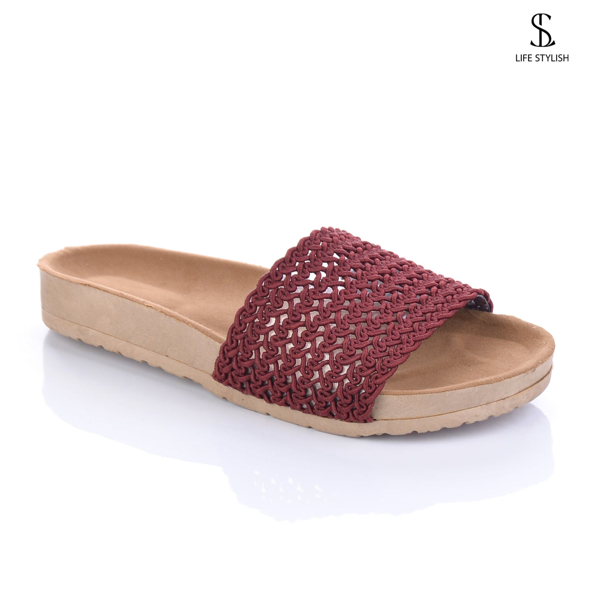 fabric Flat Slipper SL-102 - Life Stylish slippers