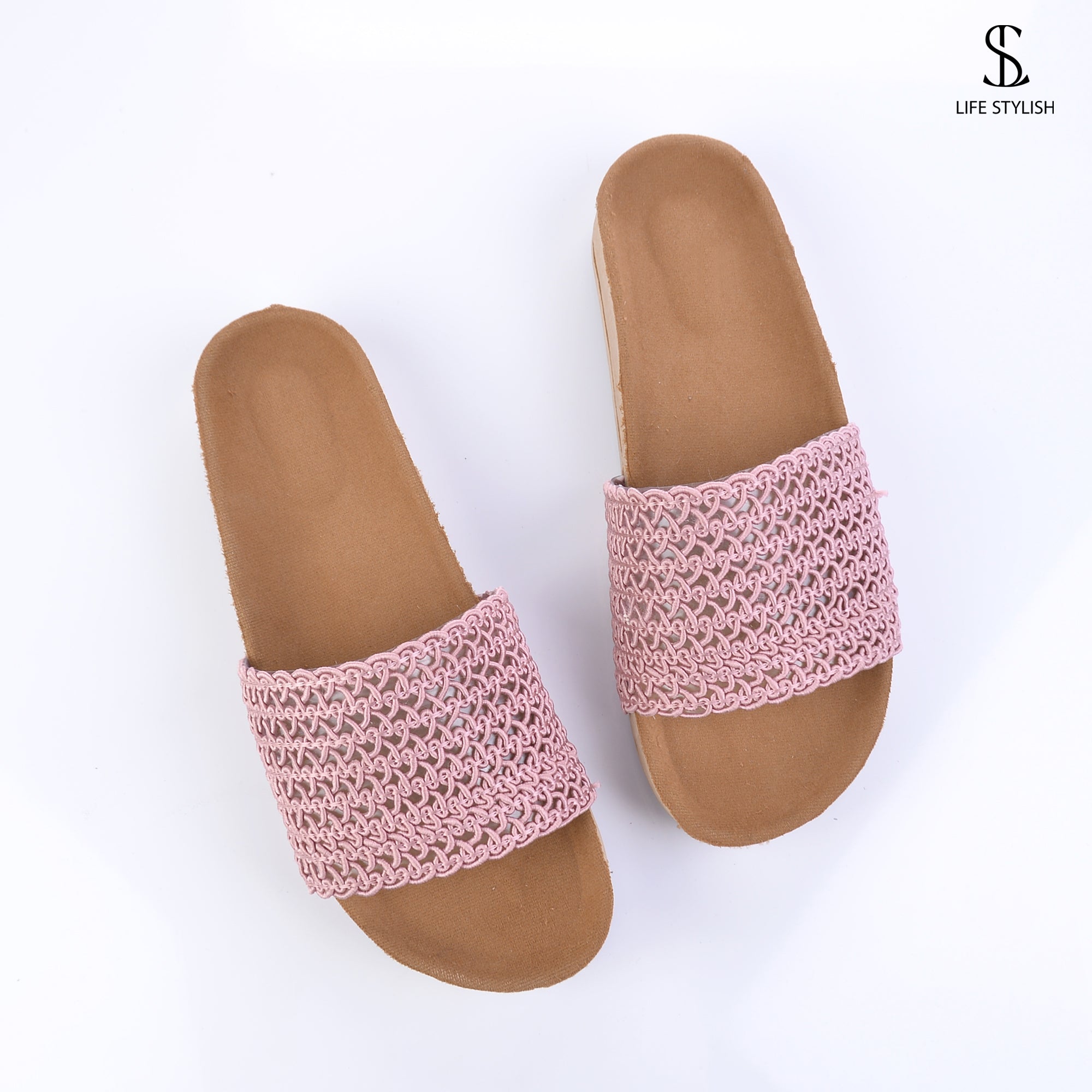 fabric Flat Slipper SL-102 - Life Stylish slippers