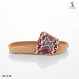 Fabric Flat Slipper SL-105 - Life Stylish Slippers