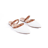 Leather Flat Mule SB-Haram - Life Stylish Mules