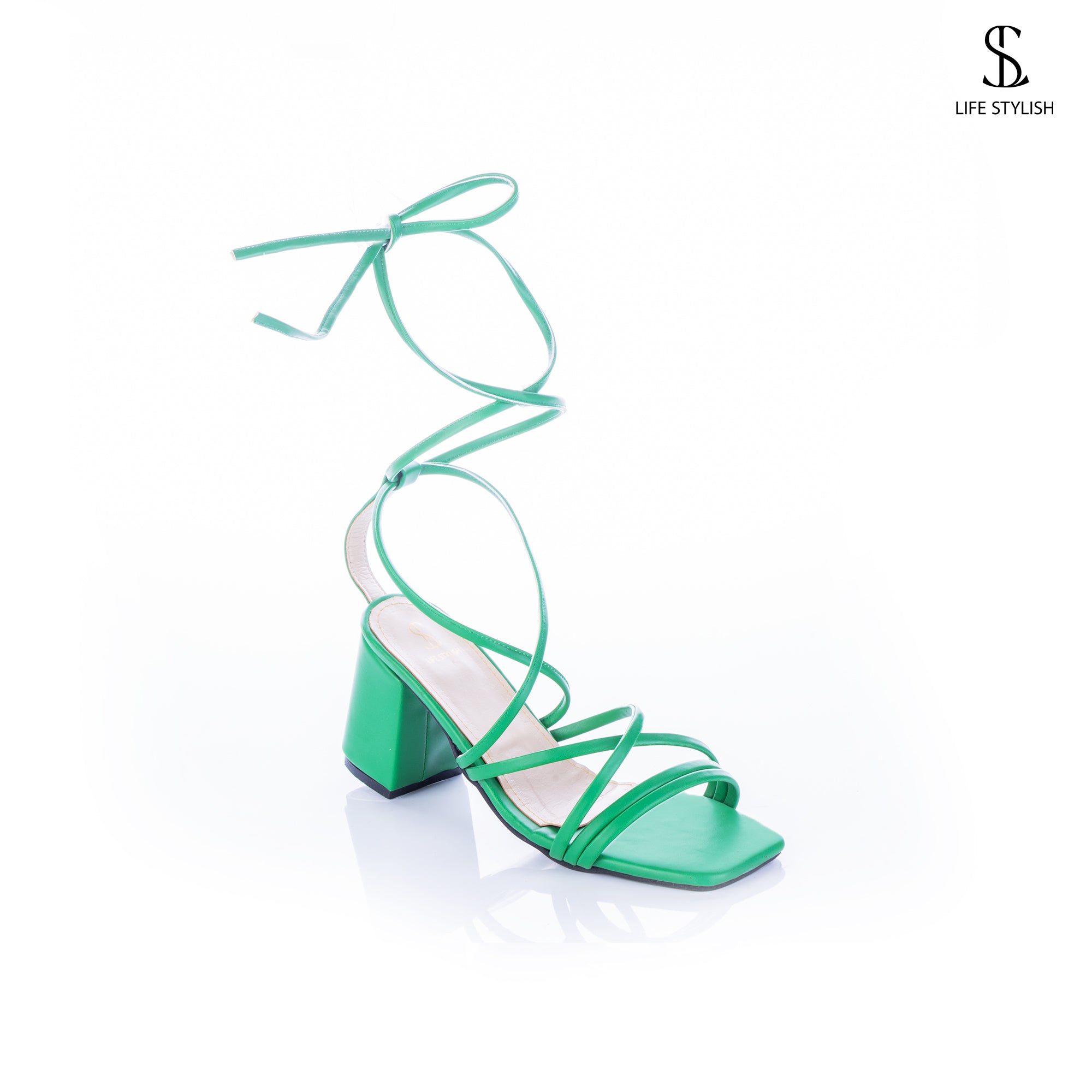 Leather Heel Sandal SN-12 - Life Stylish sandals