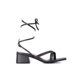 Leather Heel Sandal SN-300 - Life Stylish sandals