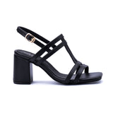 Leather Heel Sandal SN-509 - Life Stylish sandals