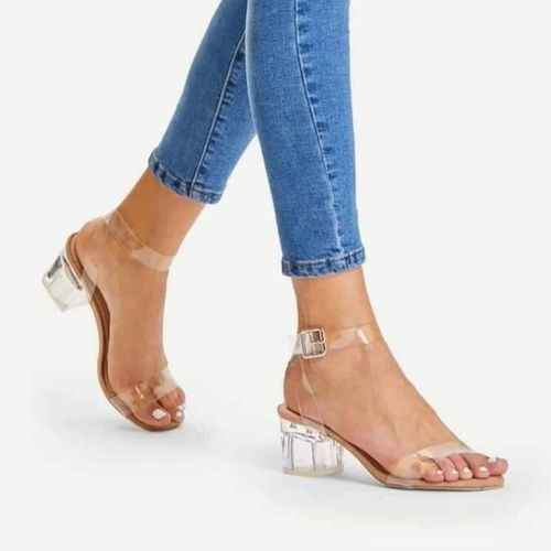 Transparent Heel Sandal SN-Shafaf - Life Stylish sandals